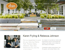 Tablet Screenshot of duo-homes.com